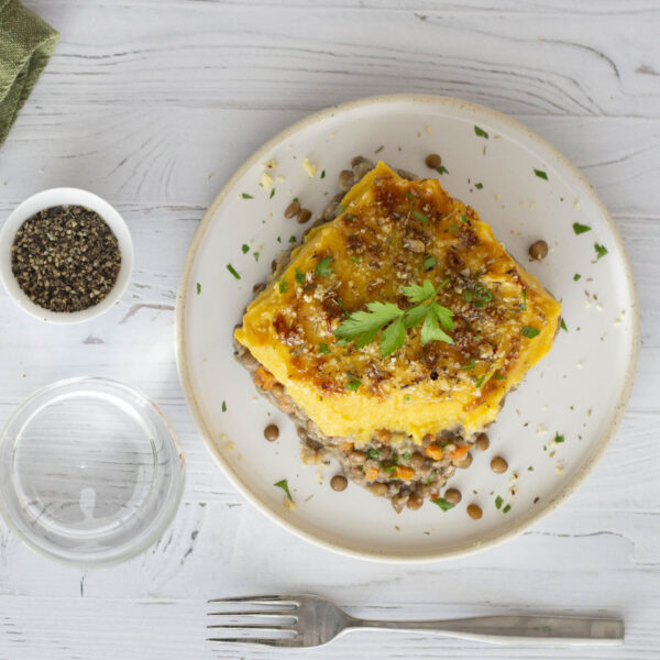 Égrené de lentilles corail et pois chiches à l'indienne